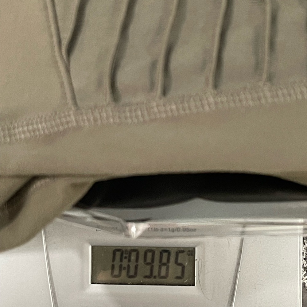 Alo Yoga High-waist Airlift Moto Legging Mesh details In Olive Branch Size S - Picture 11 of 14